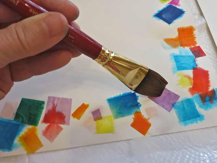 Try This Bleeding Tissue Technique to Add Color to Handmade Cards!